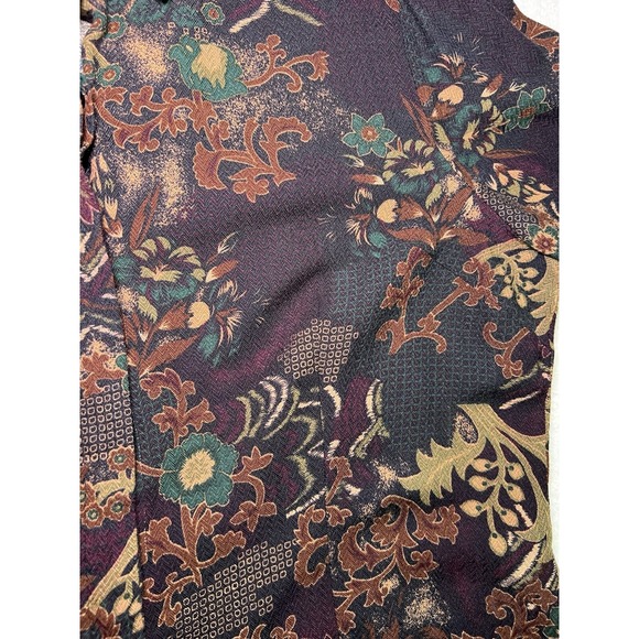 Sag Harbor Womens sz 14 Button up shirt Long sleeve casual Paisley - Picture 3 of 13